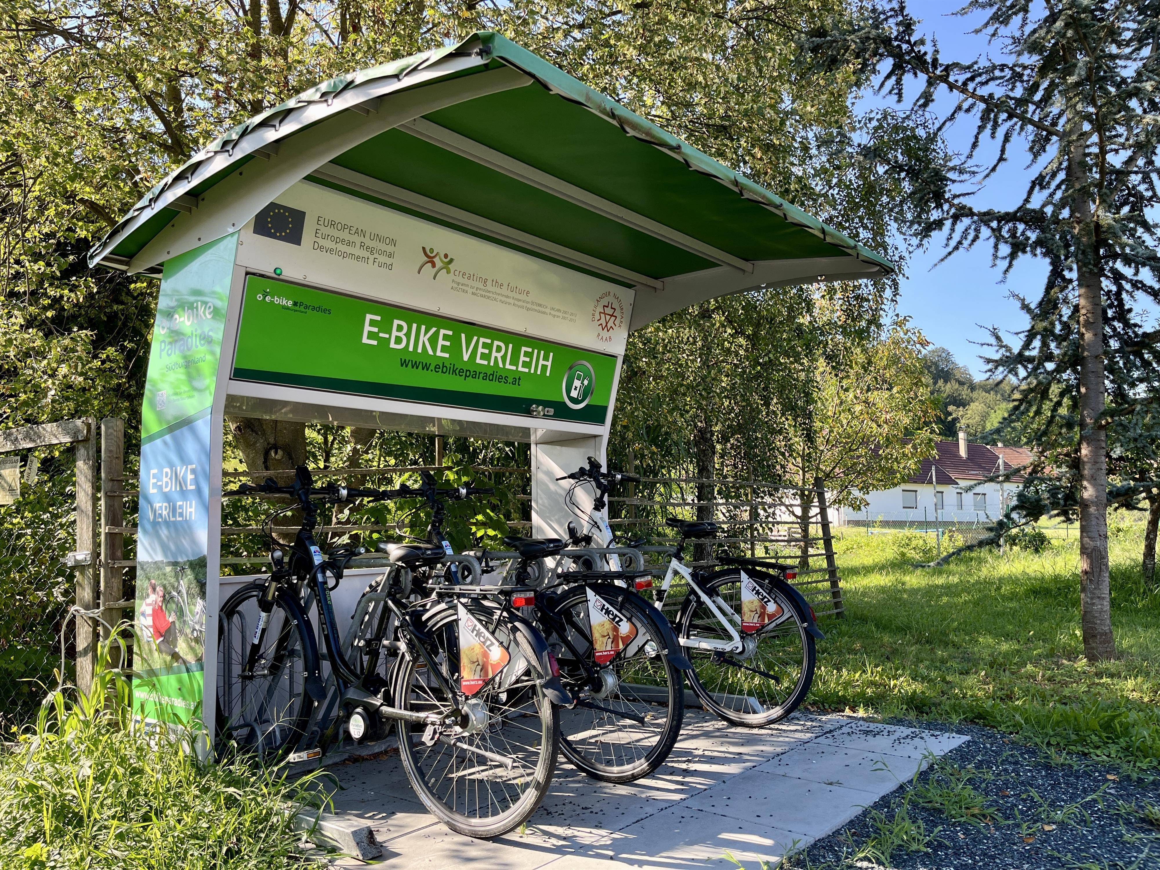 E-Bike Verleihstation Wallendorf