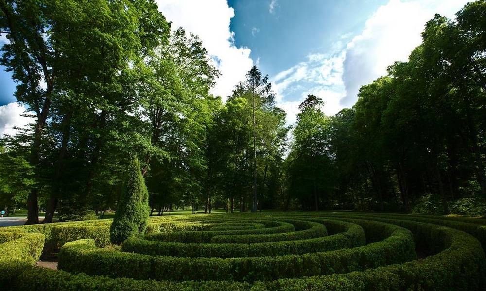 Labyrinth im Kurpark Bad Tatzmannsdorf